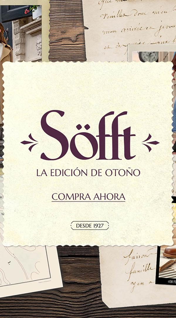 Söfft. La Edición De Otoño. Compra Ahora. Desde 1927.